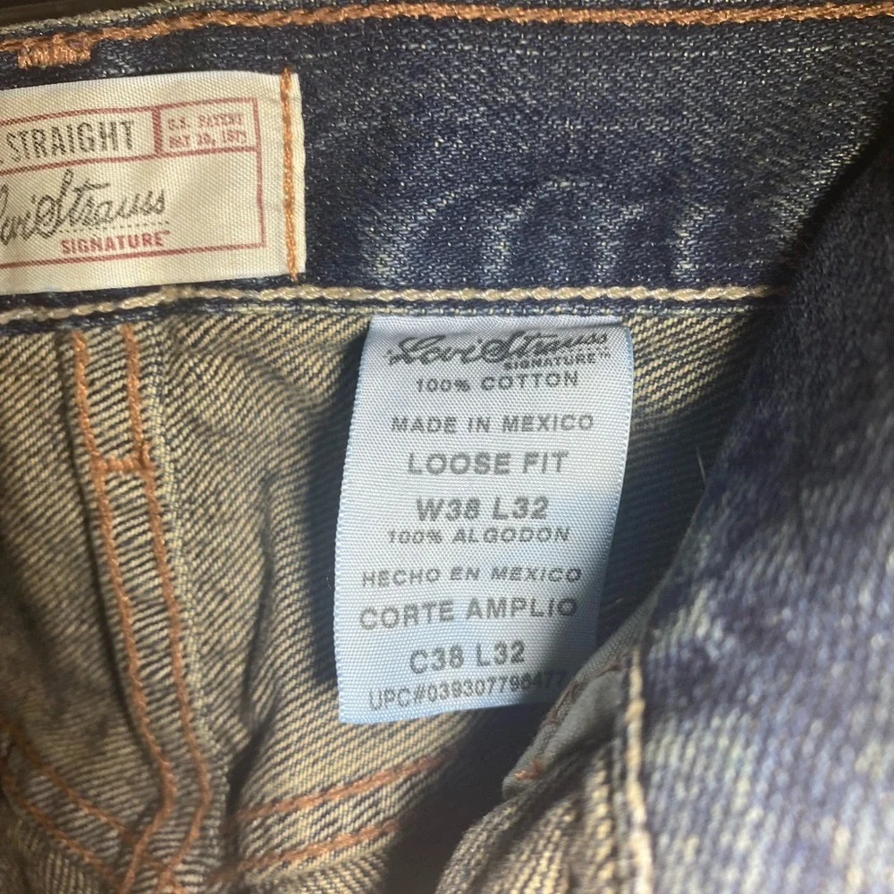 Levi’s men’s loose straight‎ relaxed fit size 38W 32L